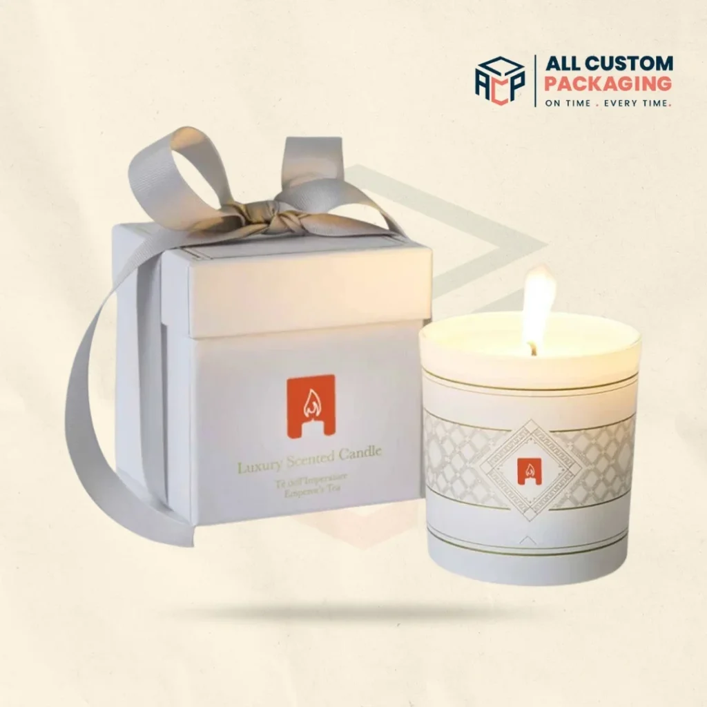 White Candle Boxes