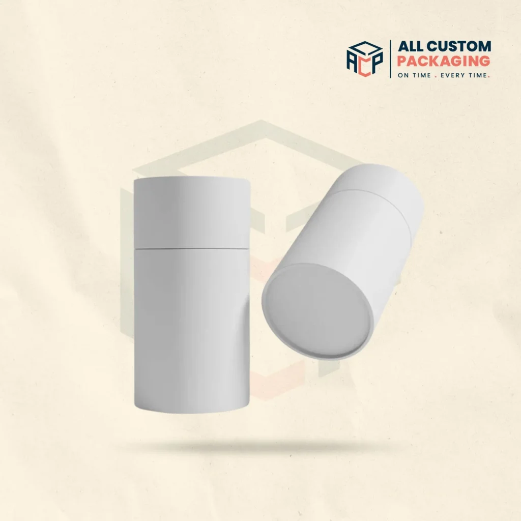 White Cardboard Tube Packaging​