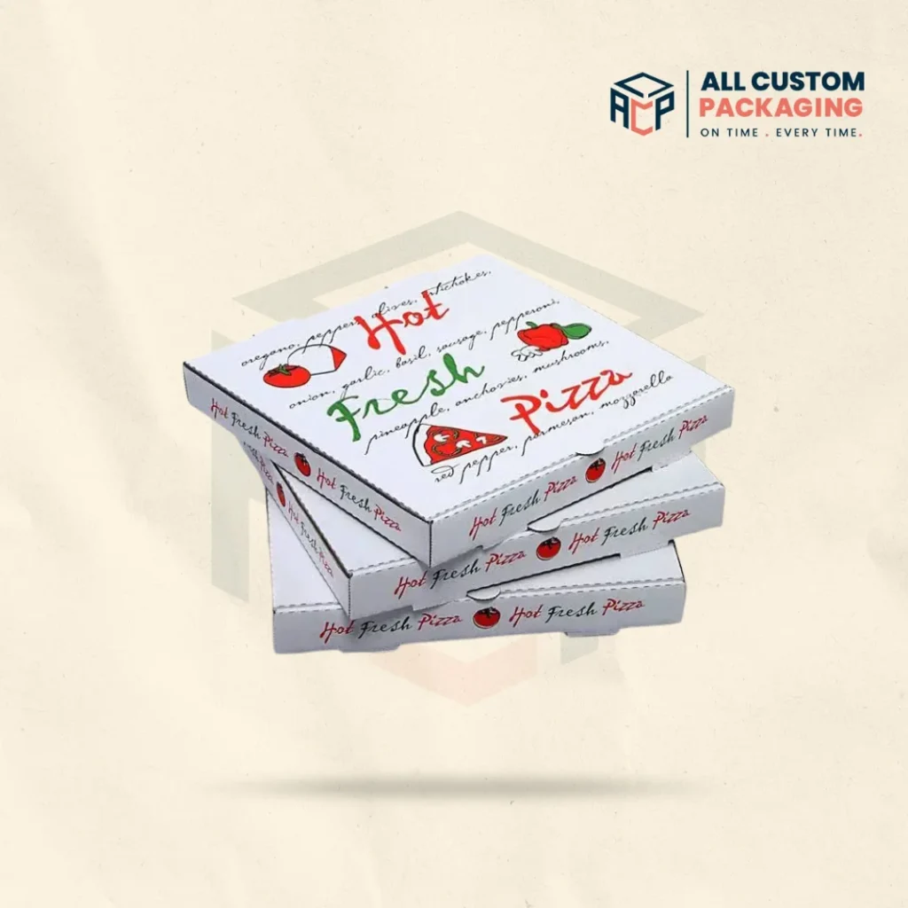 White Pizza Boxes