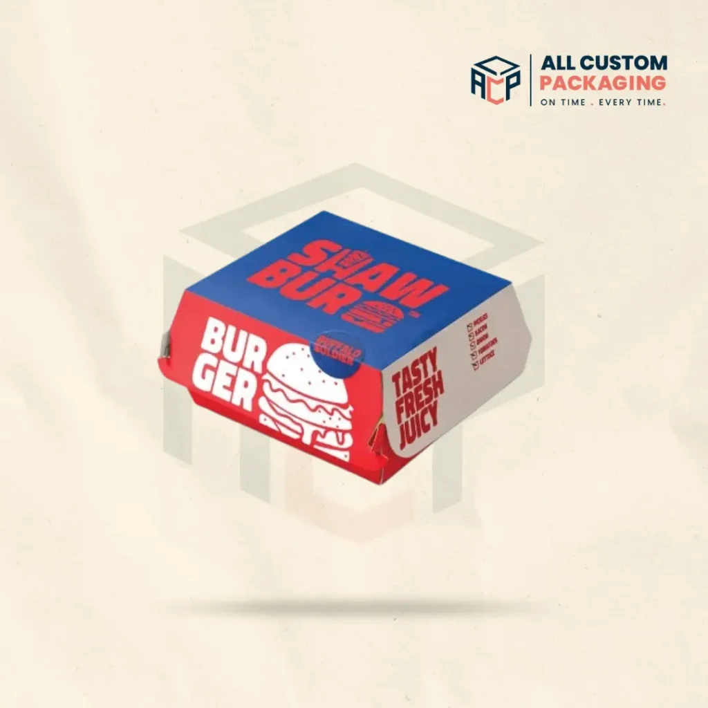 Personalised Burger Boxes