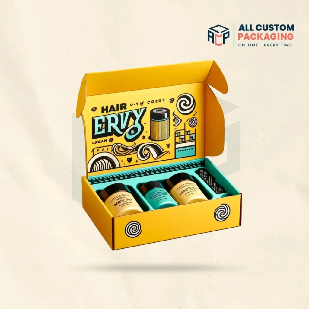 Yellow Mailer Boxes