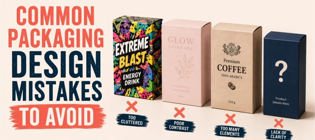 Common packaging design mistakes to avoid