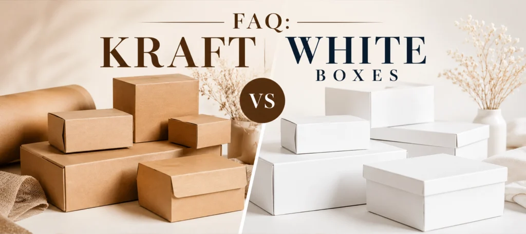 FAQ kraft vs white boxes