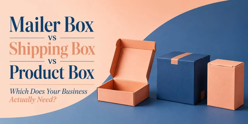 Mailer Box vs Shipping Box vs Product Box: Which Does Your Business Actually Need?