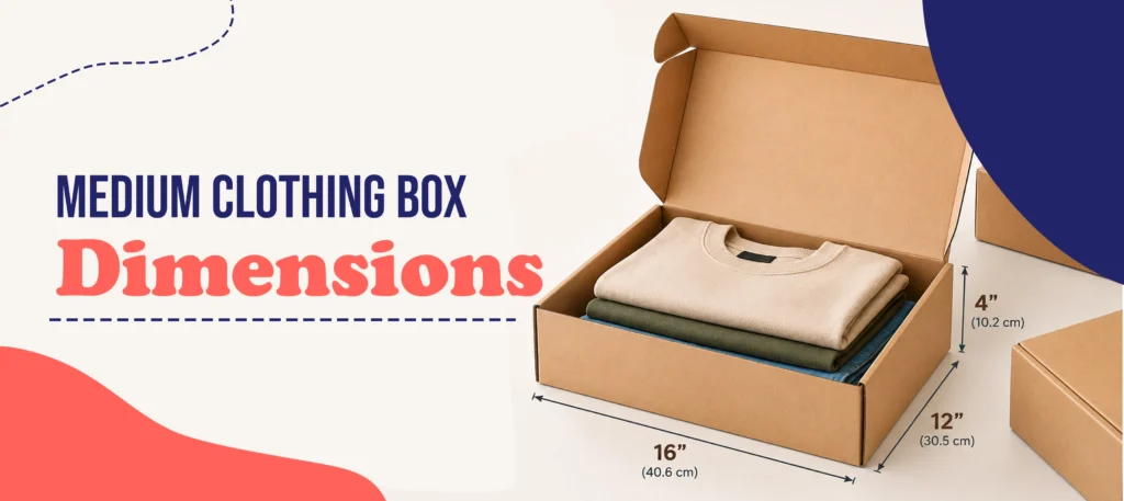 Medium Clothing Box Dimensions
