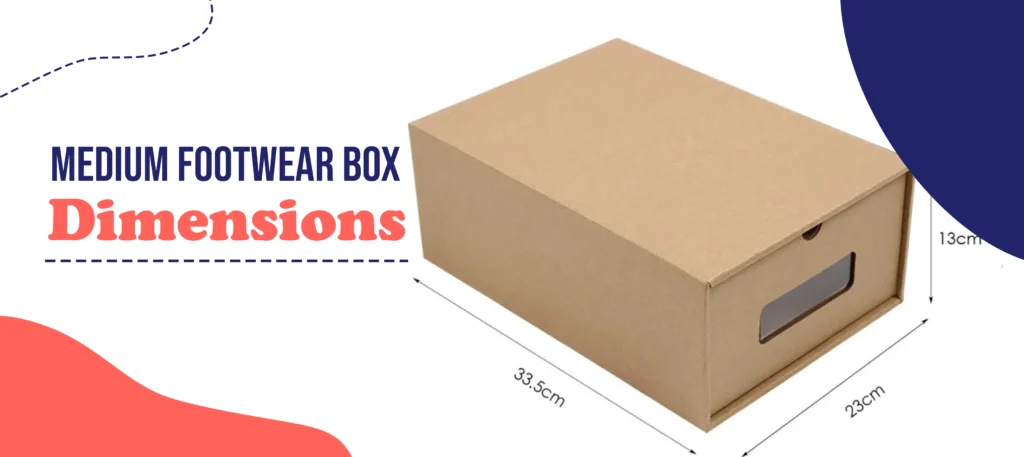 Medium Footwear Box Dimensions