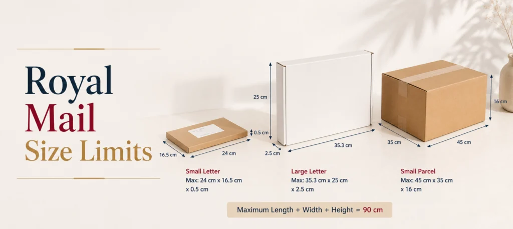 Royal Mail Size Limits