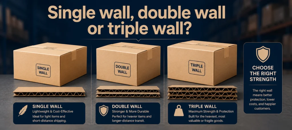 Single wall, double wall or triple wall
