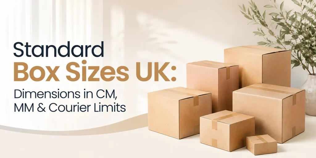 Standard Box Sizes UK: Dimensions in CM, MM & Courier Limits