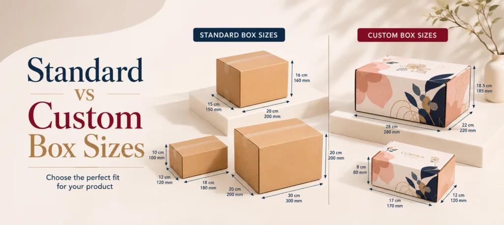 Standard vs Custom Box Sizes