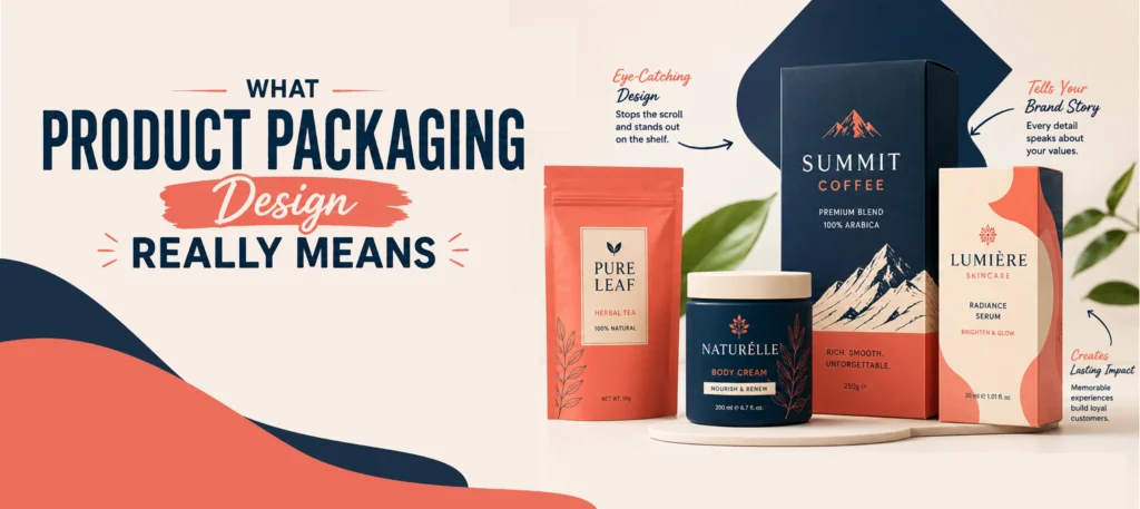 What product packaging design really means