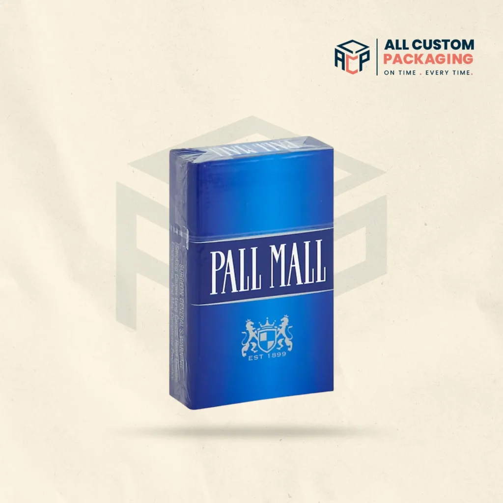 Blue Cigarette Boxes