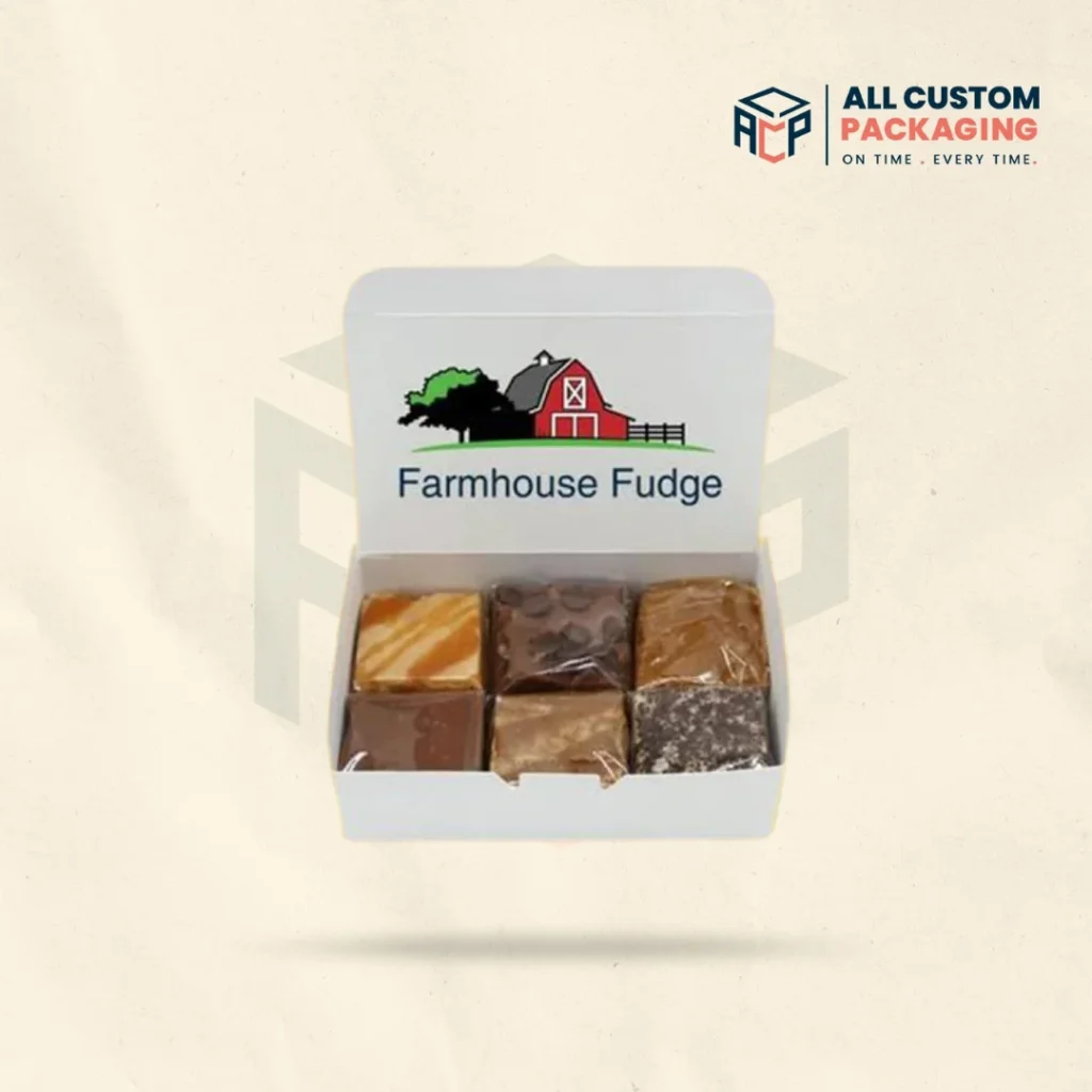 Custom Printed Fudge Boxes