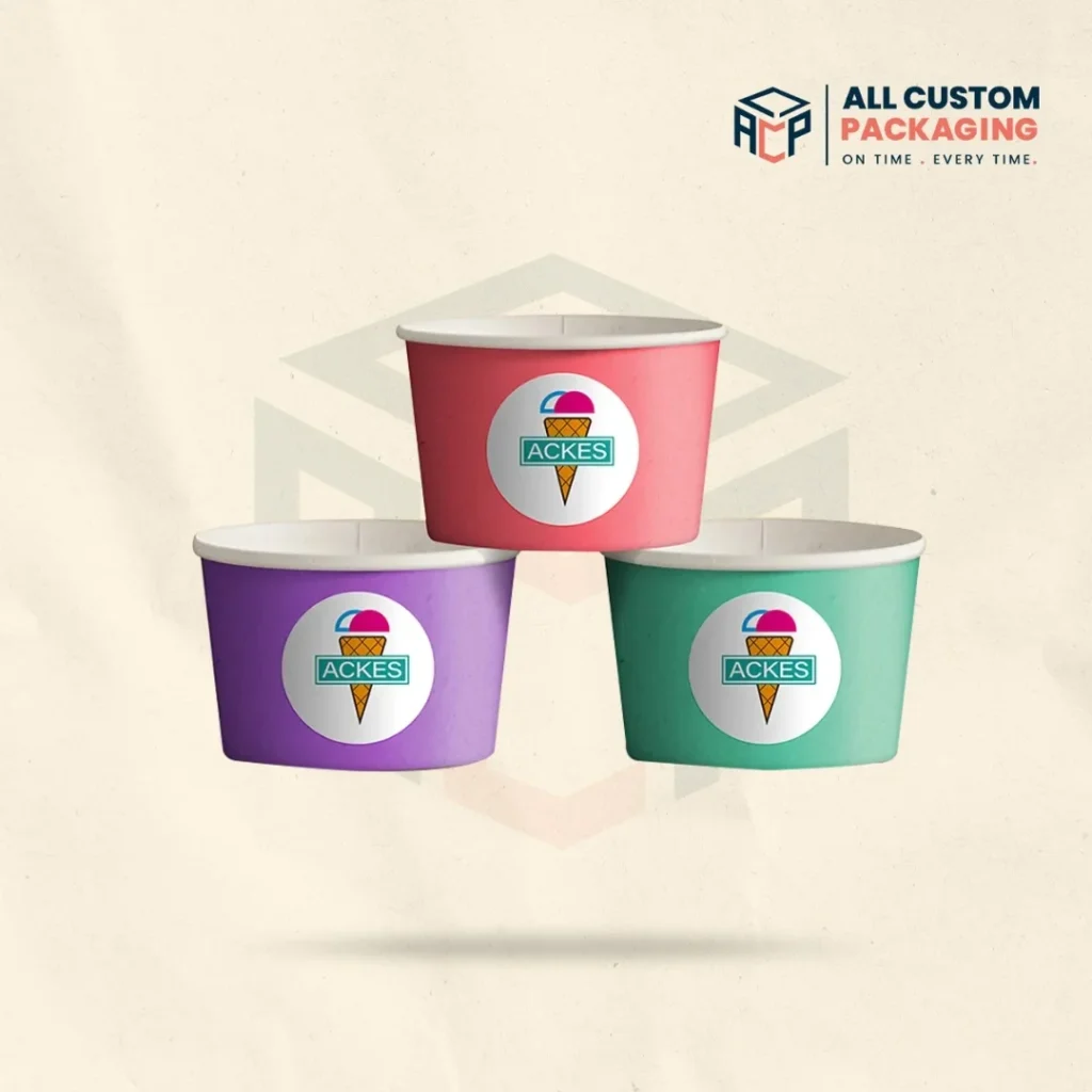 Branded Ice Cream Cups