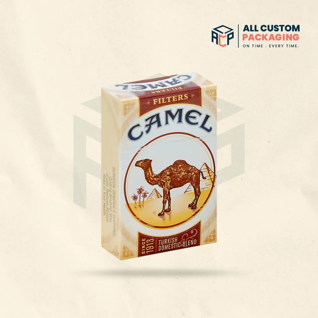 Camel Cigarette Boxes