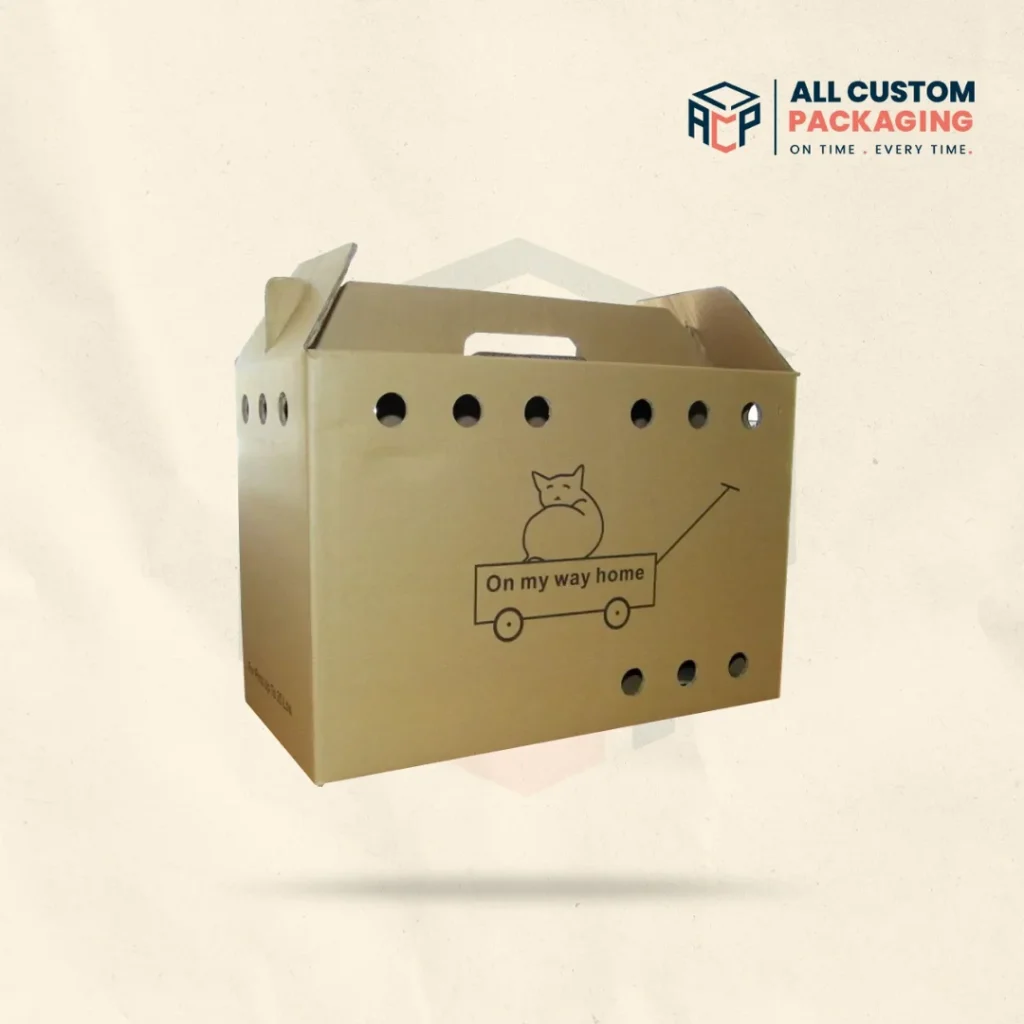 Cat Carrier Cardboard Box