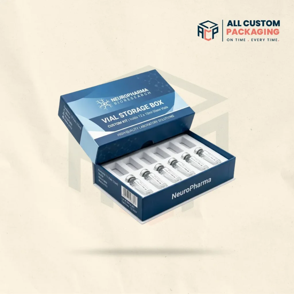 Vial Box with Inserts
