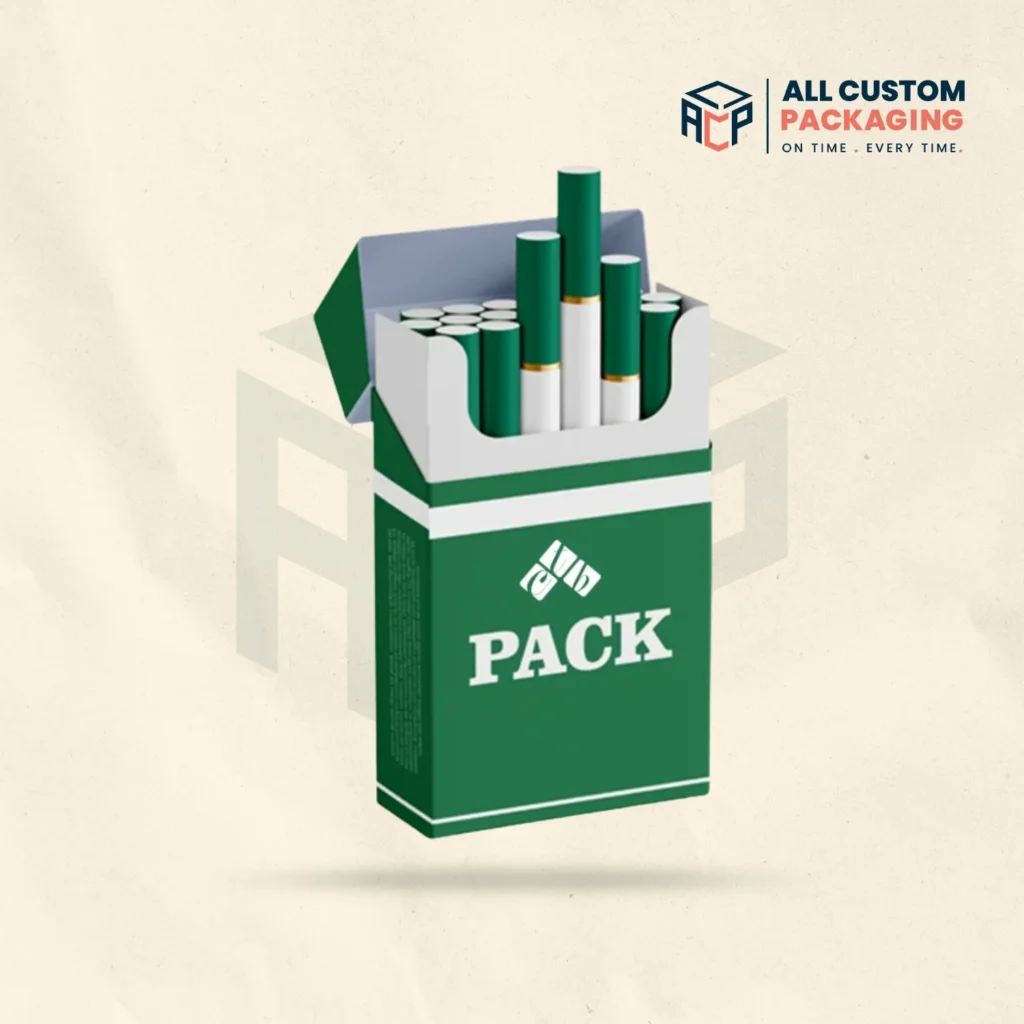 Green Cigarette Boxes