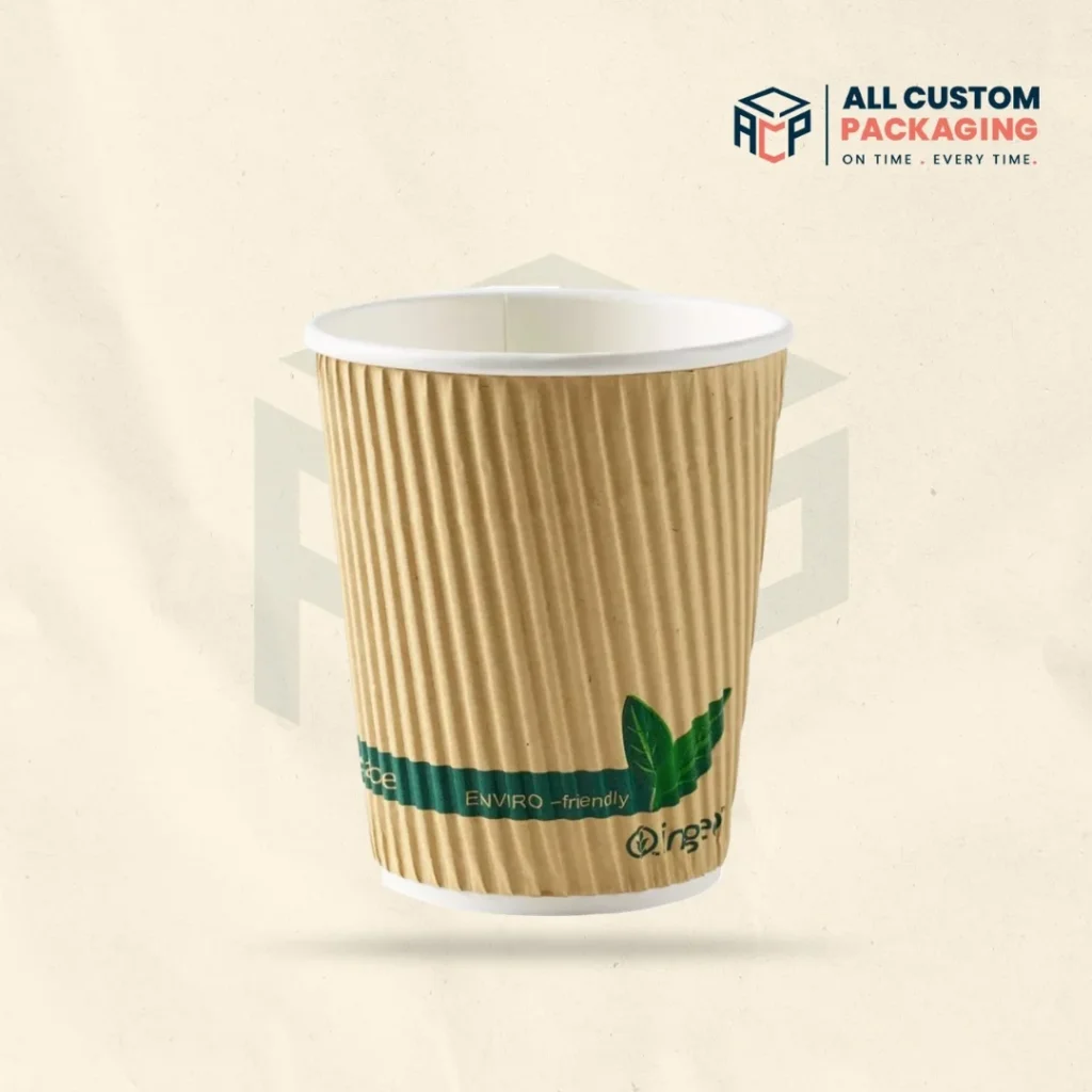 Kraft Ripple Paper Cups