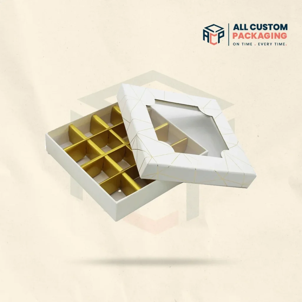 Cardboard Sweet Boxes with Inserts
