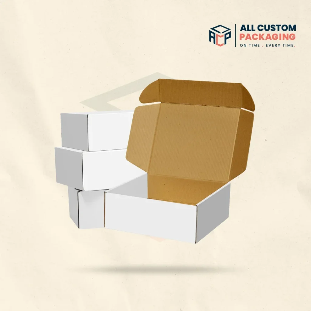 White Corrugated Boxes