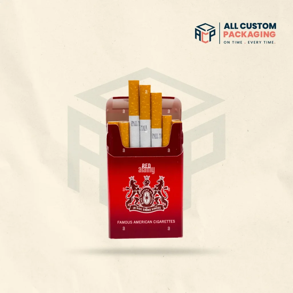 Red Cigarette Boxes