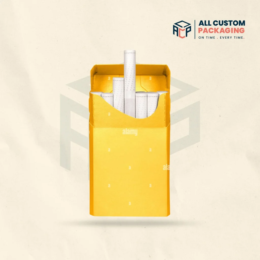 Yellow Cigarette Boxes