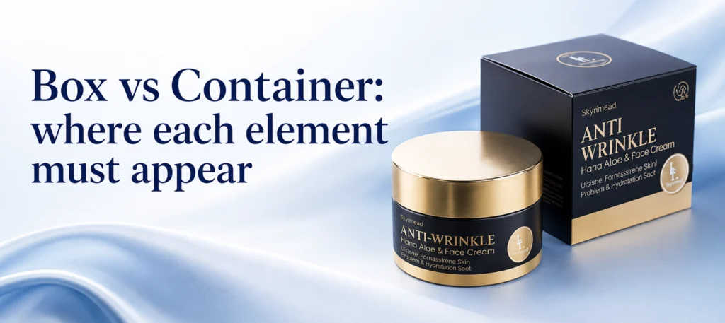 Box vs container where each element must appear