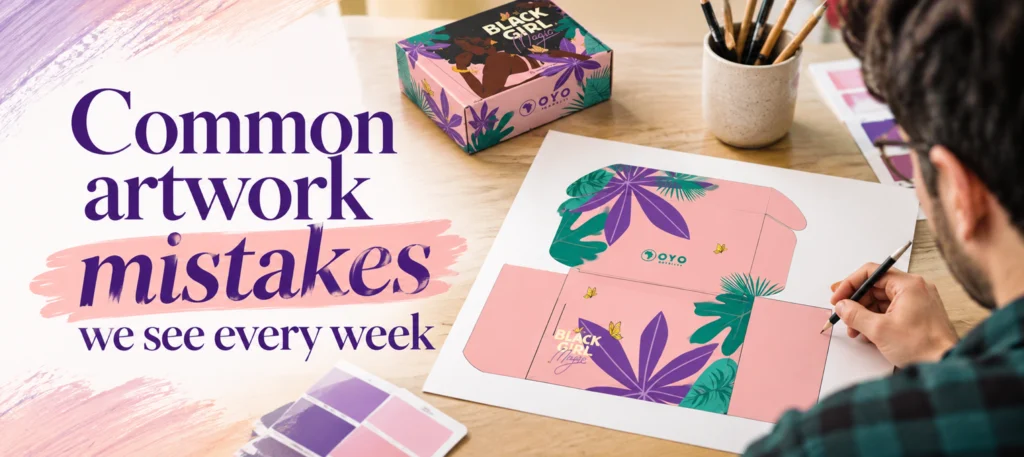 Common artwork mistakes we see every week