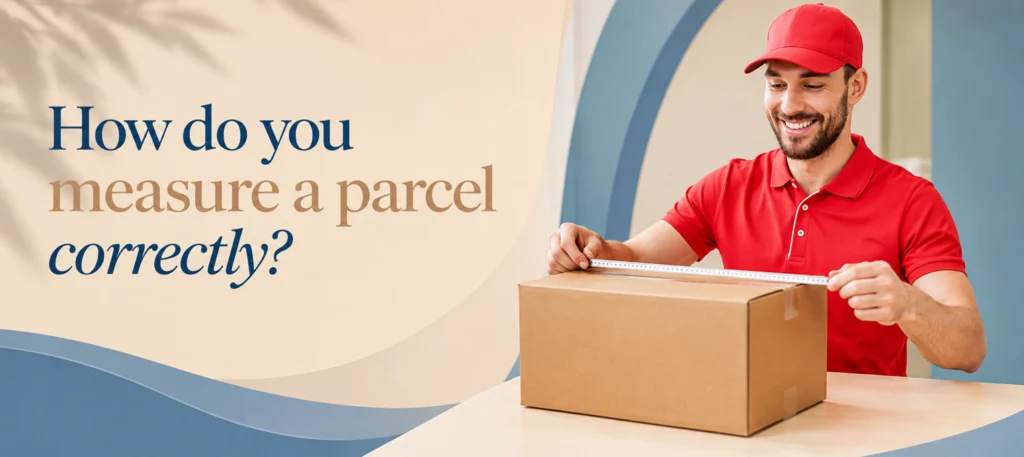 How do you measure a parcel correctly