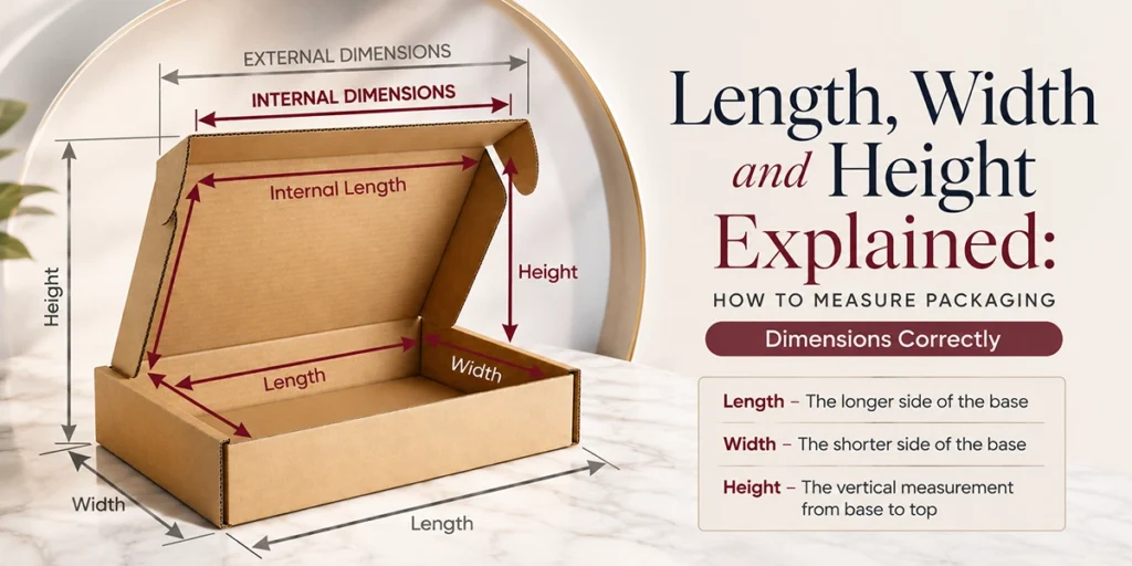 Length, Width and Height Explained: How to Measure Packaging Dimensions Correctly (UK Guide)