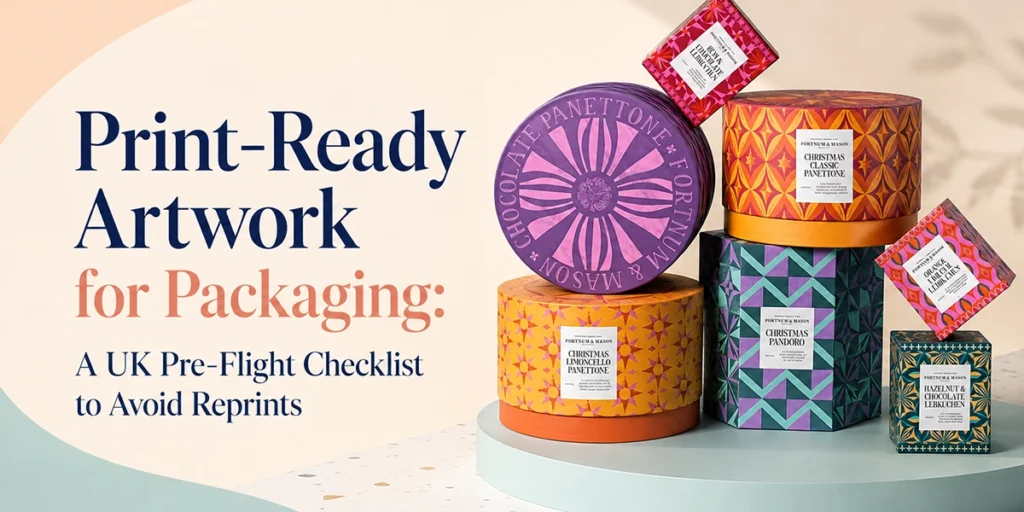 Print-Ready Artwork for Packaging: A UK Pre-Flight Checklist to Avoid Reprints