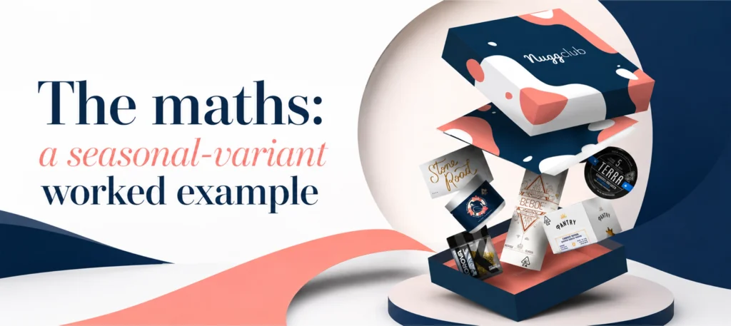 The maths a seasonal variant worked example