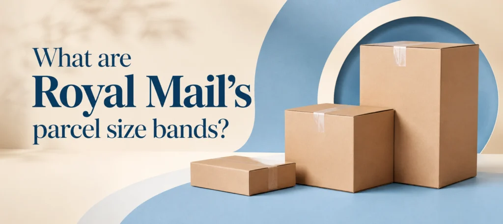What are Royal Mails parcel size bands