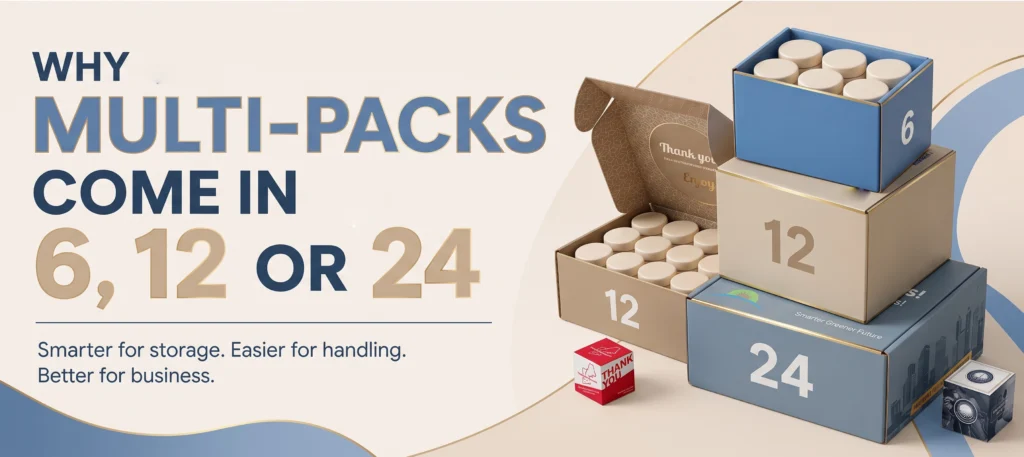Why multi-packs come in 6, 12 or 24