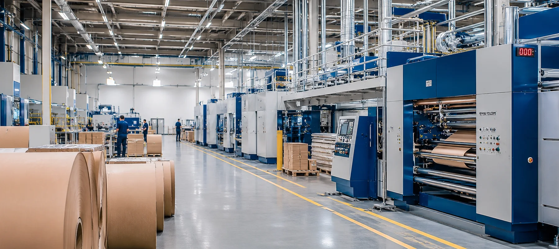 Custom packaging printing inside an ACP group-owned production facility