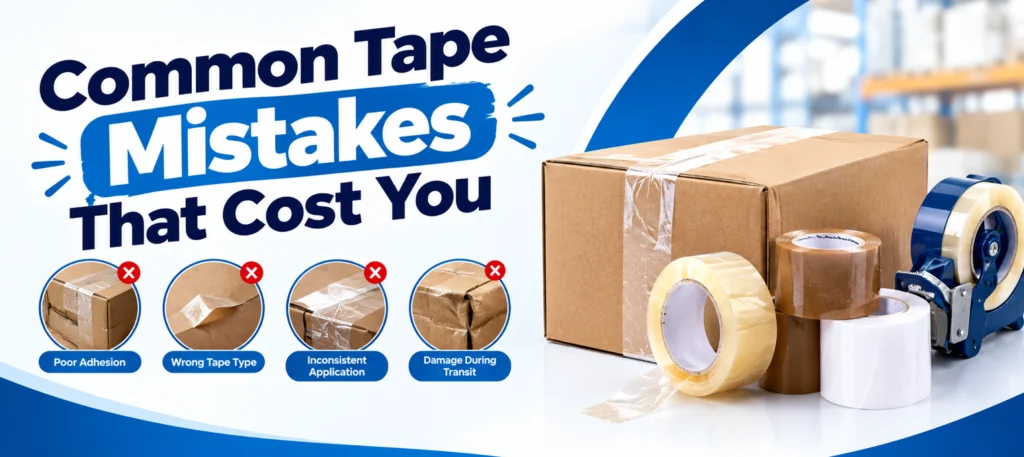 Common tape mistakes that cost you
