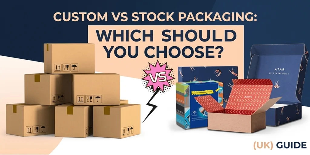 Custom vs Stock Packaging: Which Should You Choose? (UK)