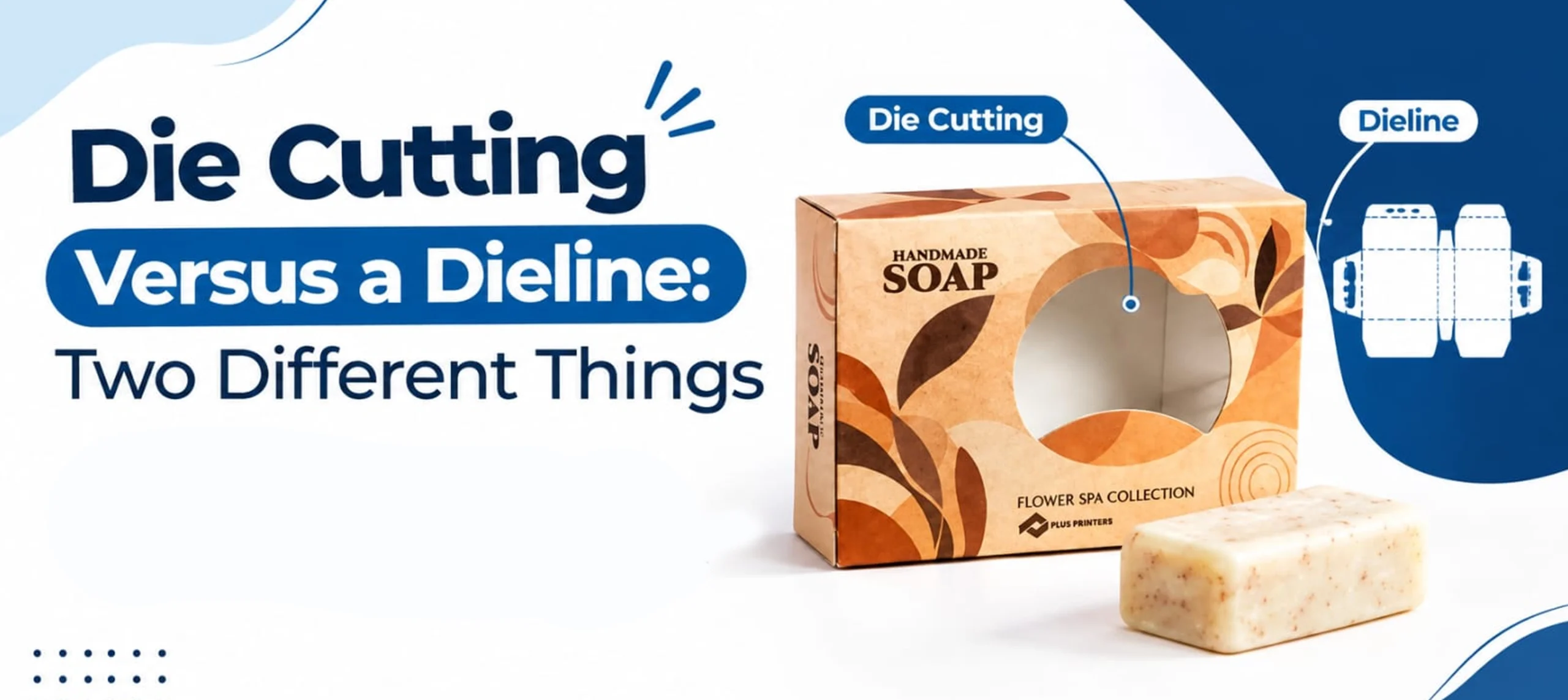 Die cutting versus a dieline two different things