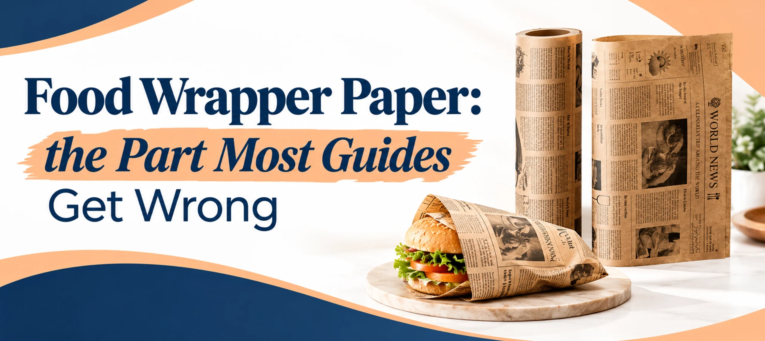 Food wrapper paper the part most guides get wrong