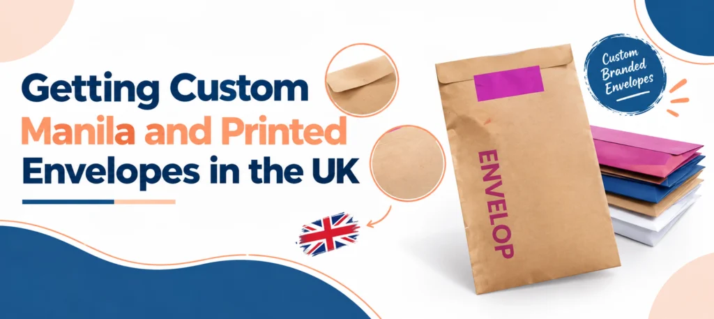 Getting custom manila and printed envelopes in the UK