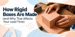 How Rigid Boxes Are Made (and Why That Affects Your Lead Time)