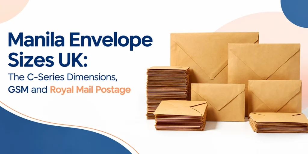 Manila Envelope Sizes UK: The C-Series Dimensions, GSM and Royal Mail Postage