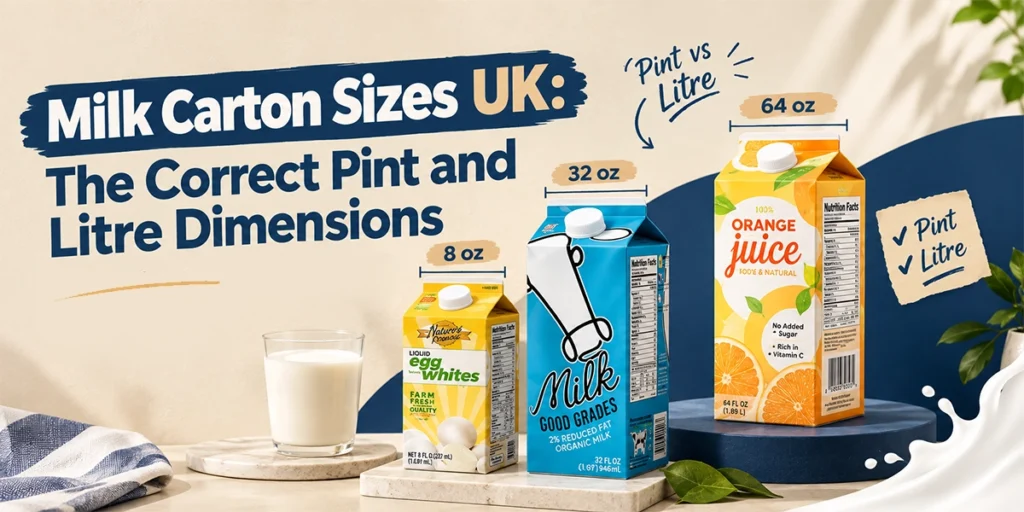 Milk Carton Sizes UK: The Correct Pint and Litre Dimensions