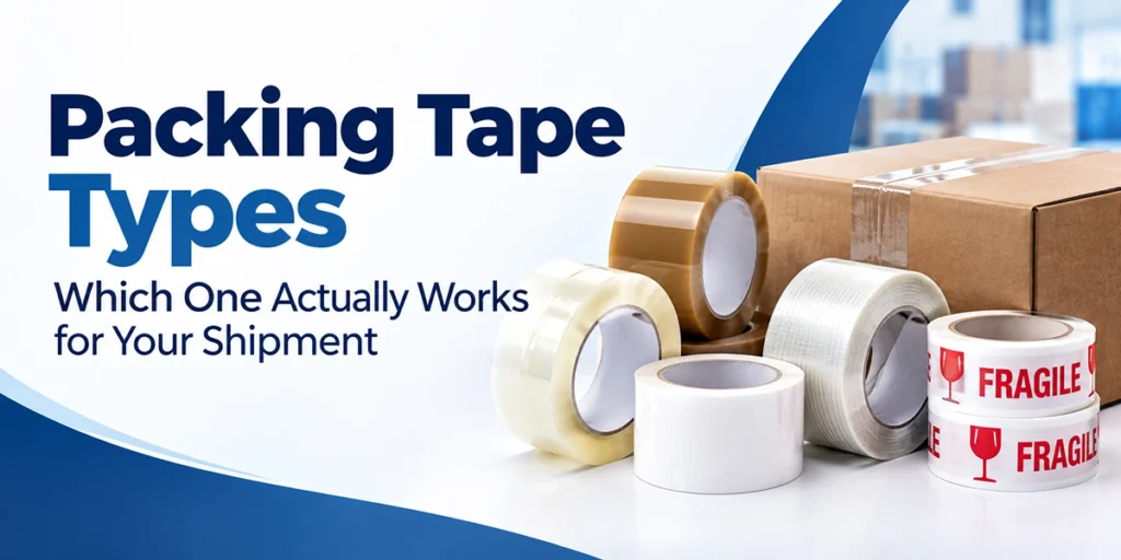 Packing Tape Types: Which One Actually Works for Your Shipment?