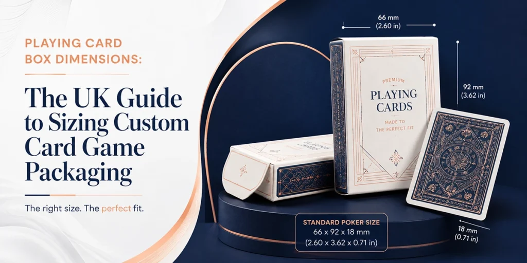Playing Card Box Dimensions: The UK Guide to Sizing Custom Card Game Packaging