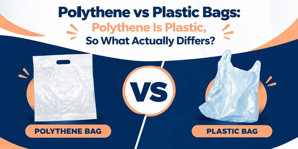 Polythene vs Plastic Bags: Polythene Is Plastic, So What Actually Differs?