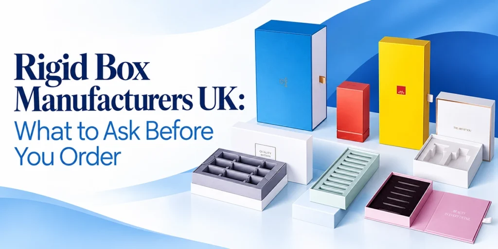 Rigid Box Manufacturers UK: What to Ask Before You Order