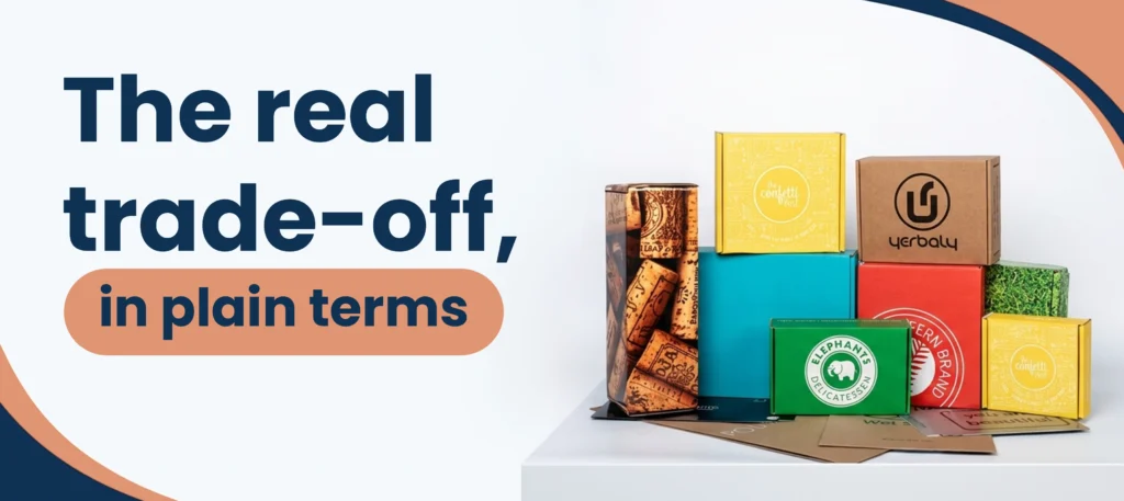 The real trade-off in plain terms