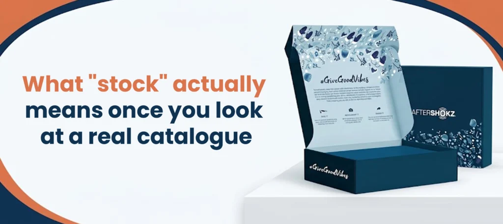 What stock actually means once you look at a real catalogue